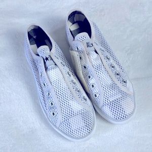 Chuck it Slip ons - all white! Brand New and never worn